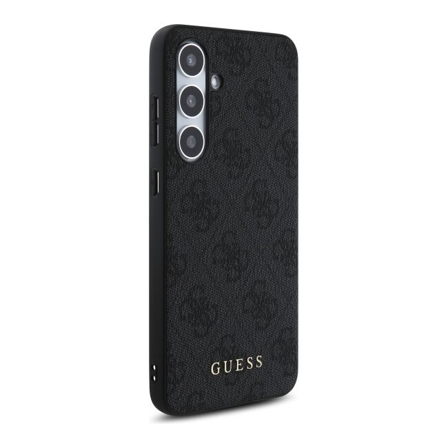 Husa premium pentru  Samsung Galaxy S24 FE Guess Elegance Series - Negru denim