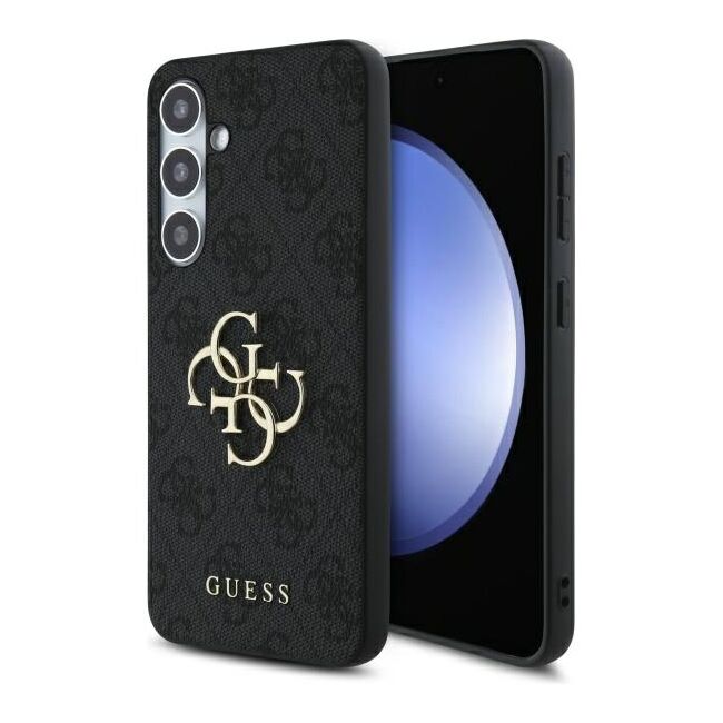 Husa premium pentru  Samsung Galaxy S24 FE Guess Elegance Series - Negru