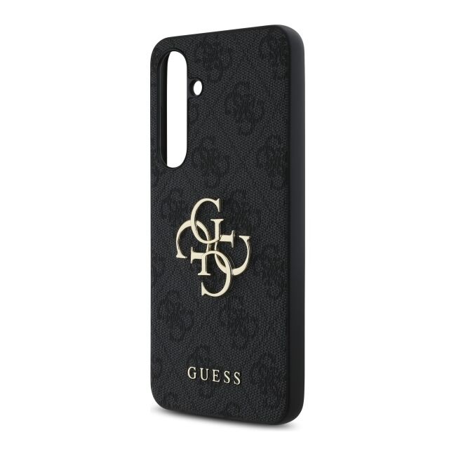 Husa premium pentru  Samsung Galaxy S24 FE Guess Elegance Series - Negru