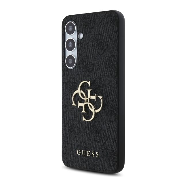 Husa premium pentru  Samsung Galaxy S24 FE Guess Elegance Series - Negru