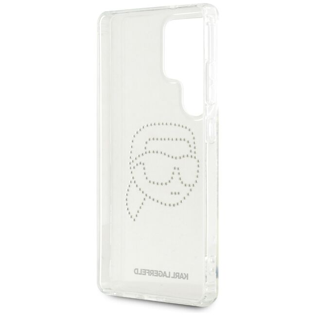 Husa premium pentru  Samsung Galaxy S25 Ultra Karl Lagerfeld superior quality - Transparent