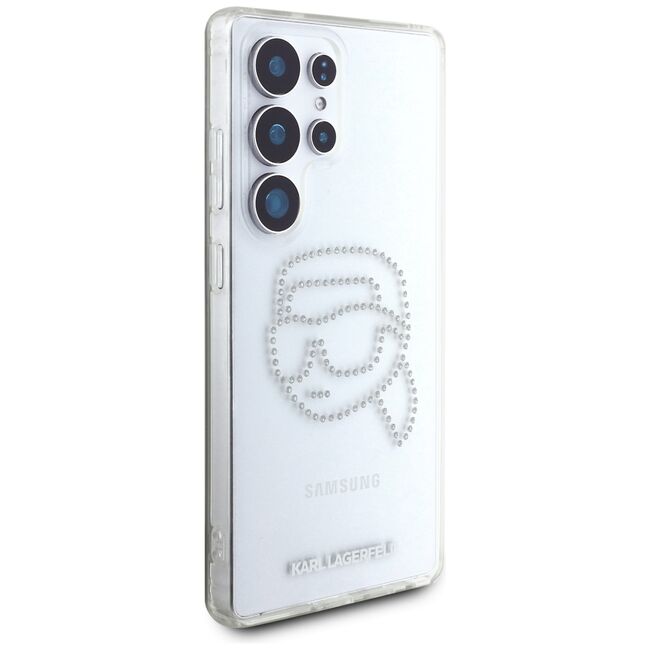 Husa premium pentru  Samsung Galaxy S25 Ultra Karl Lagerfeld superior quality - Transparent