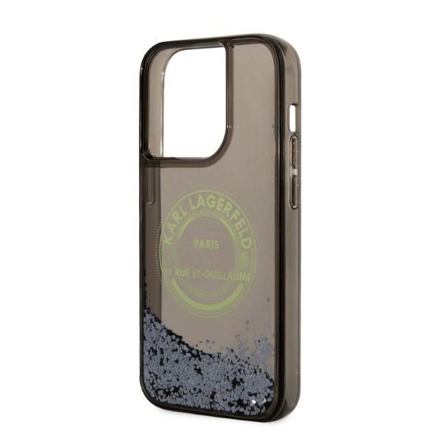 Husa premium pentru  iPhone 14 Pro  Karl Lagerfeld superior quality - Maro deschis