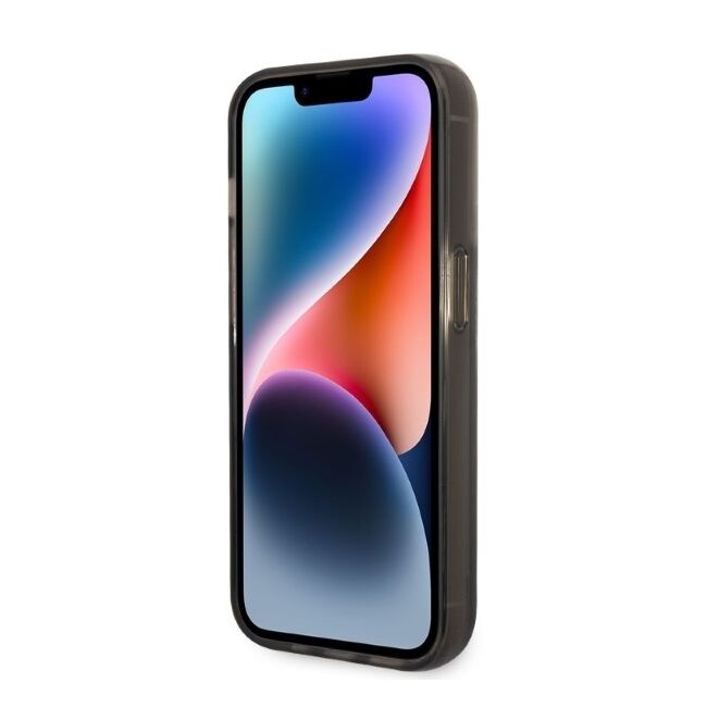Husa premium pentru  iPhone 14 Pro  Karl Lagerfeld superior quality - Maro deschis