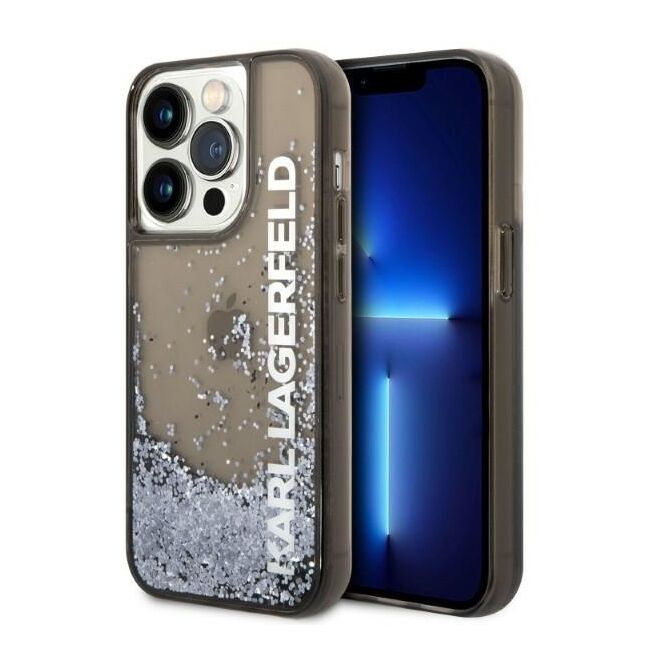 Husa premium pentru  iPhone 14 Pro  Karl Lagerfeld superior quality - Maro