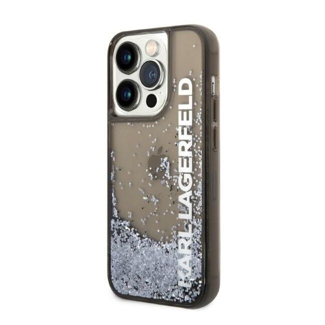 Husa premium pentru  iPhone 14 Pro  Karl Lagerfeld superior quality - Maro