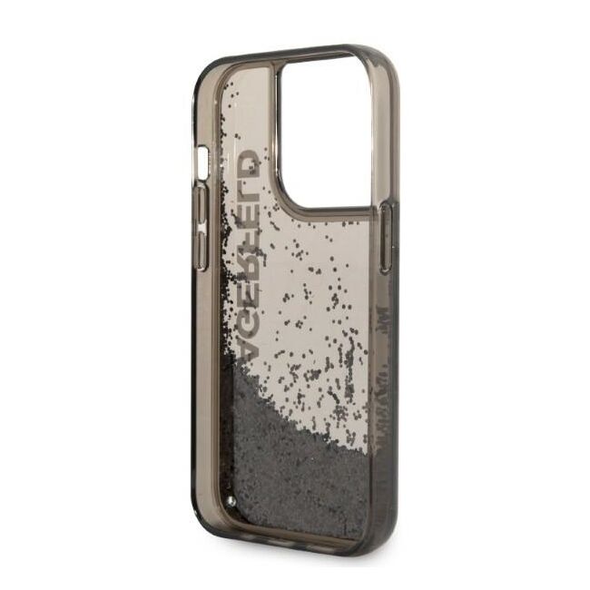 Husa premium pentru  iPhone 14 Pro  Karl Lagerfeld superior quality - Maro