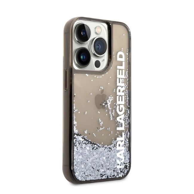 Husa premium pentru  iPhone 14 Pro  Karl Lagerfeld superior quality - Maro