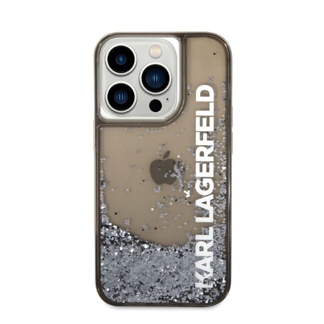 Husa premium pentru  iPhone 14 Pro  Karl Lagerfeld superior quality - Maro