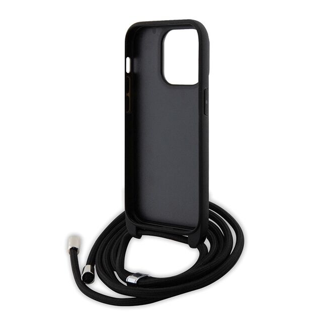 Husa premium pentru  iPhone 14 Pro  Karl Lagerfeld superior quality - Negru electric