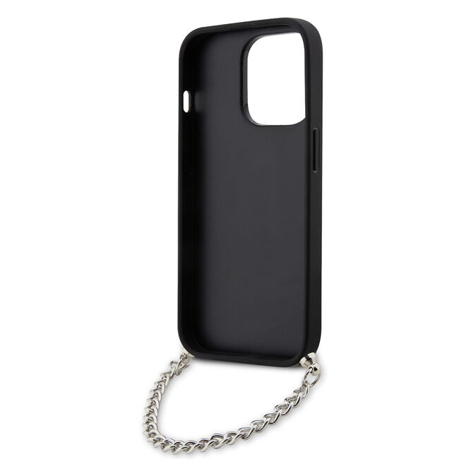 Husa premium pentru  iPhone 14 Pro  Karl Lagerfeld superior quality - Negru