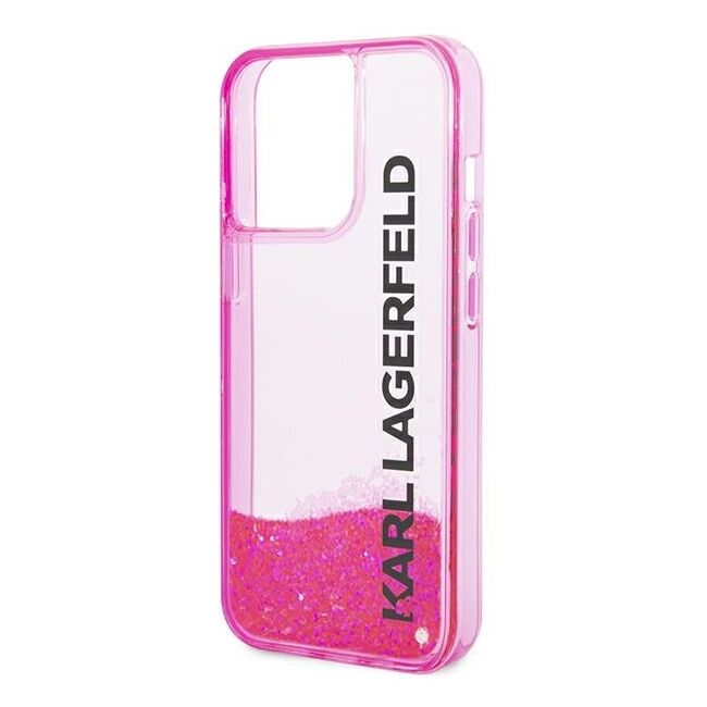 Husa premium pentru  iPhone 14 Pro Max Karl Lagerfeld superior quality - Fucsia