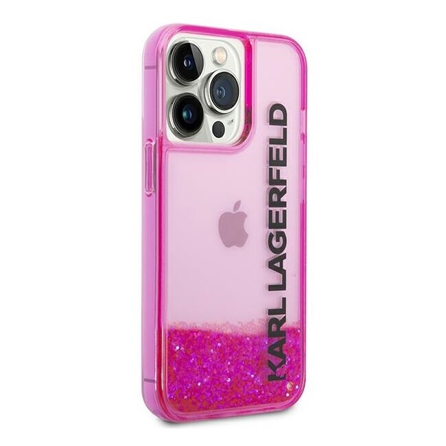Husa premium pentru  iPhone 14 Pro Max Karl Lagerfeld superior quality - Fucsia