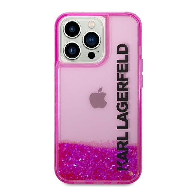 Husa premium pentru  iPhone 14 Pro Max Karl Lagerfeld superior quality - Fucsia