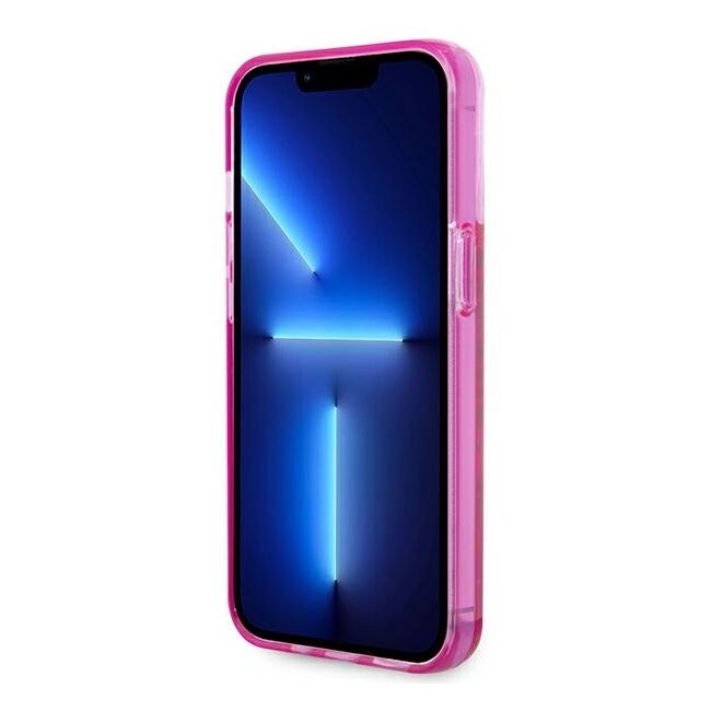 Husa premium pentru  iPhone 14 Pro Max Karl Lagerfeld superior quality - Fucsia