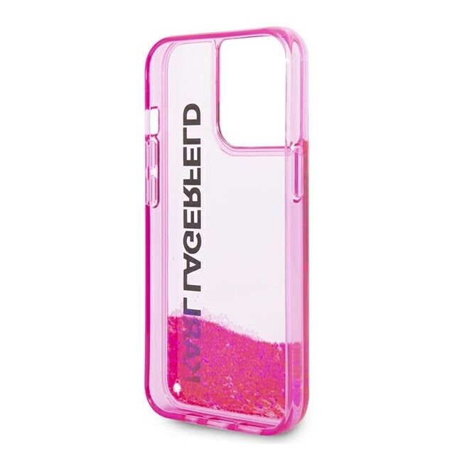 Husa premium pentru  iPhone 14 Pro Max Karl Lagerfeld superior quality - Fucsia