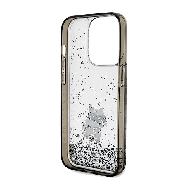 Husa premium pentru  iPhone 14 Pro Max Karl Lagerfeld superior quality - Gri
