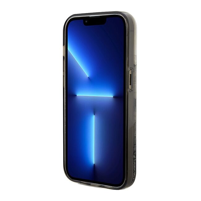 Husa premium pentru  iPhone 14 Pro Max Karl Lagerfeld superior quality - Gri