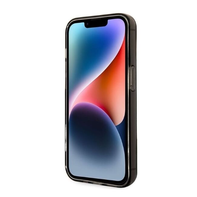 Husa premium pentru  iPhone 14 Pro Max Karl Lagerfeld superior quality - Maro inchis