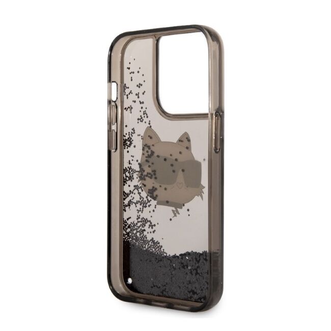 Husa premium pentru  iPhone 14 Pro Max Karl Lagerfeld superior quality - Maro