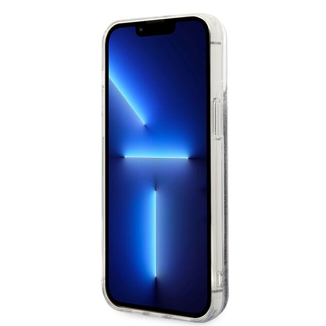 Husa premium pentru  iPhone 14 Pro Max Karl Lagerfeld superior quality - Negru gri