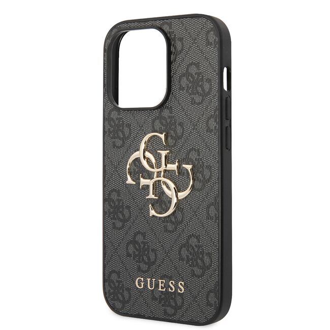 Husa premium pentru  iPhone 15 Pro Max Guess Elegance Series - Gri inchis