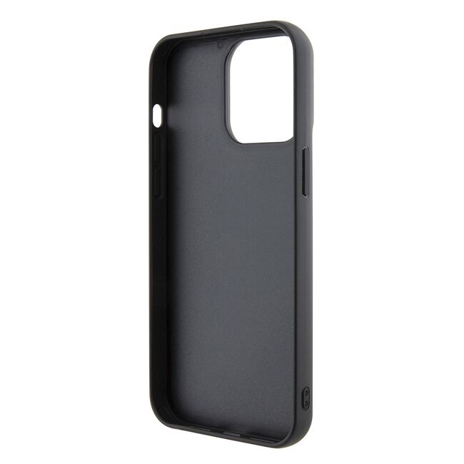 Husa premium pentru  iPhone 15 Pro Max Guess Elegance Series - Negru