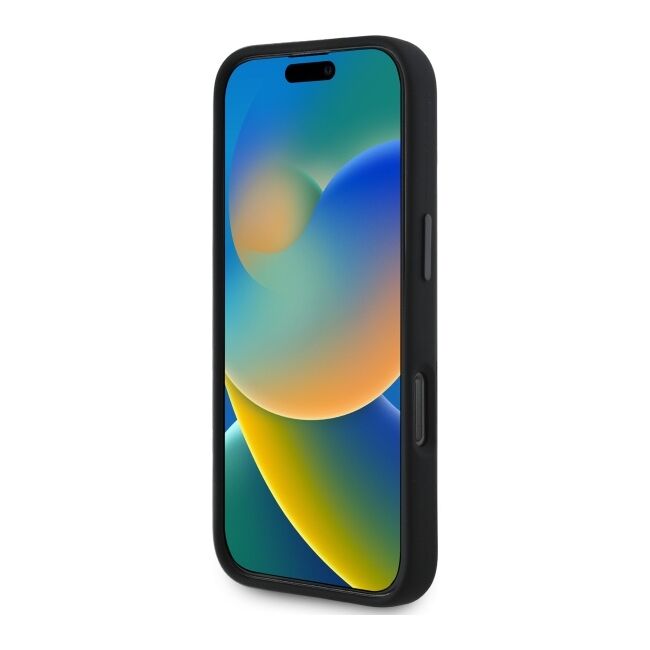 Husa premium pentru  iPhone 16 Pro Max compatibila MagSafe BMW Signature - Negru multicolor