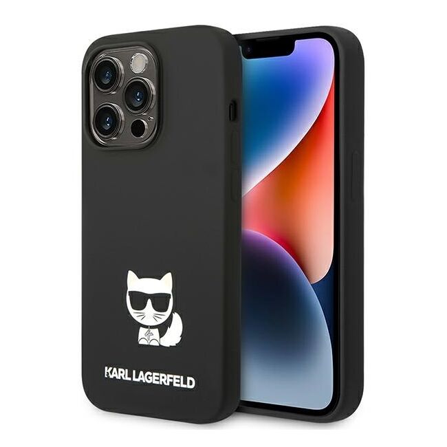 Husa premium pentru iPhone 14 Pro Karl Lagerfeld superior quality - negru