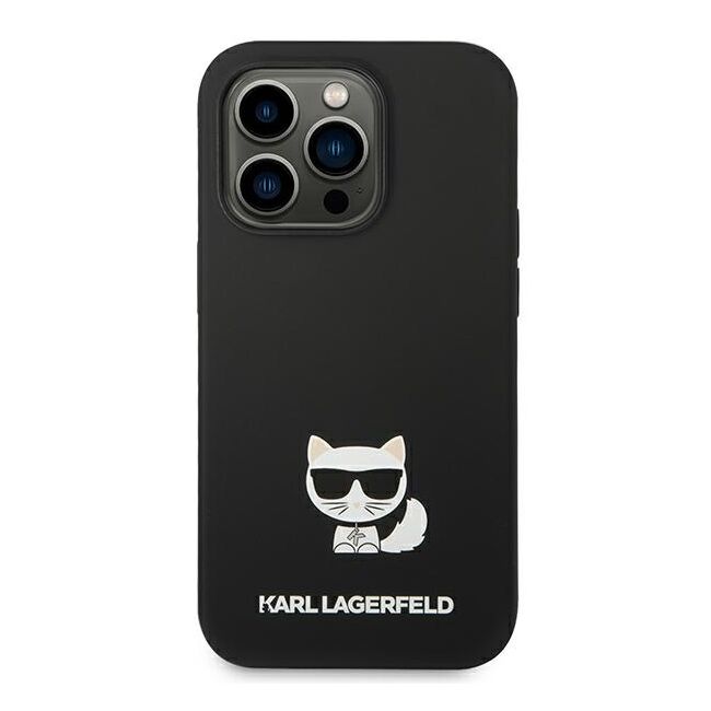 Husa premium pentru iPhone 14 Pro Karl Lagerfeld superior quality - negru