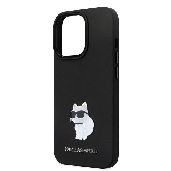 Husa premium pentru iPhone 14 Pro Karl Lagerfeld superior quality - negru print
