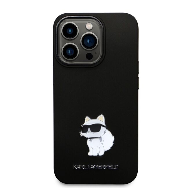 Husa premium pentru iPhone 14 Pro Karl Lagerfeld superior quality - negru print