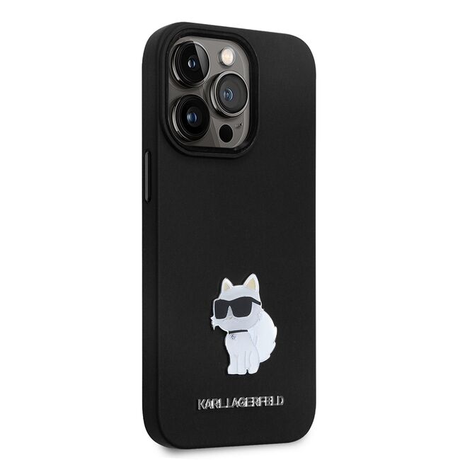 Husa premium pentru iPhone 14 Pro Karl Lagerfeld superior quality - negru print