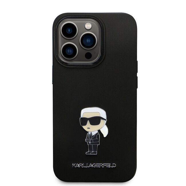 Husa premium pentru iPhone 14 Pro Karl Lagerfeld superior quality - negru darth vader