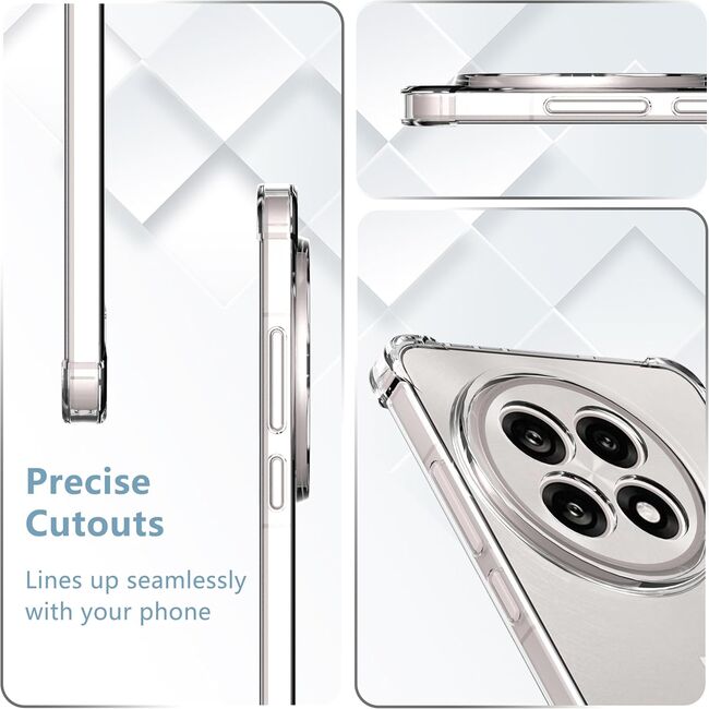 Husa pentru  OnePlus 13R Slim Anti-Shock 1.5mm reinforced 4 corners, Transparent