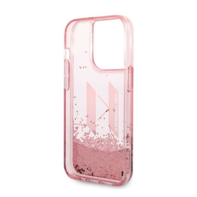 Husa premium pentru  iPhone 14 Pro  Karl Lagerfeld superior quality - Roz