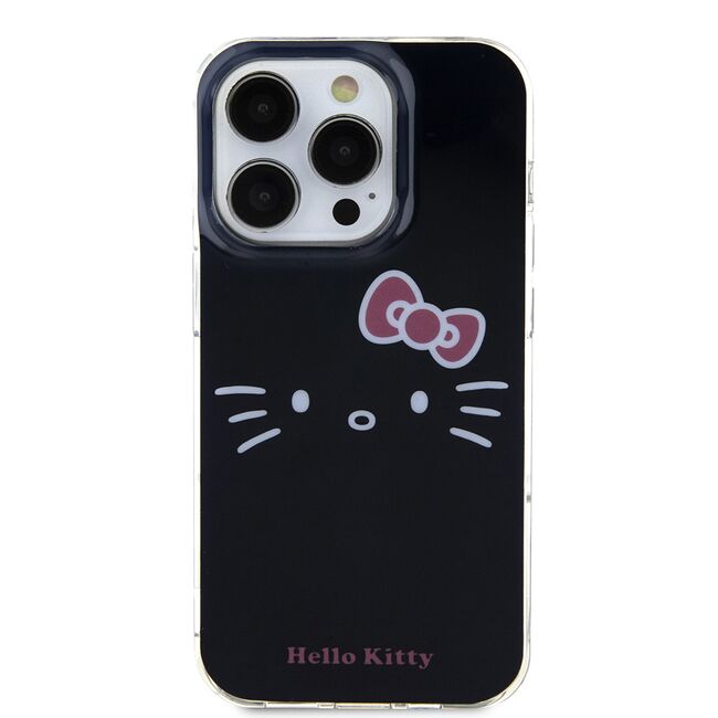 Husa premium pentru  iPhone 15 Pro Hello Kitty Funcky Series - Negru
