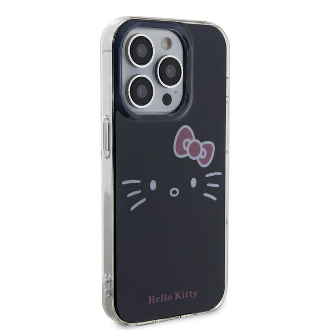 Husa premium pentru  iPhone 15 Pro Hello Kitty Funcky Series - Negru