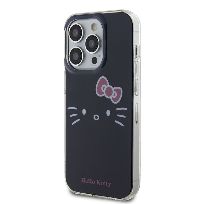 Husa premium pentru  iPhone 15 Pro Hello Kitty Funcky Series - Negru