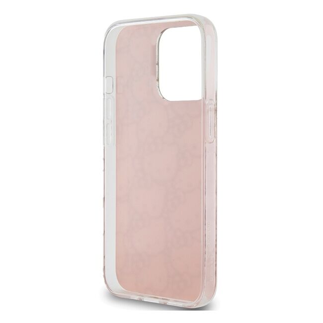 Husa premium pentru  iPhone 15 Pro Hello Kitty Funcky Series - Roz pal