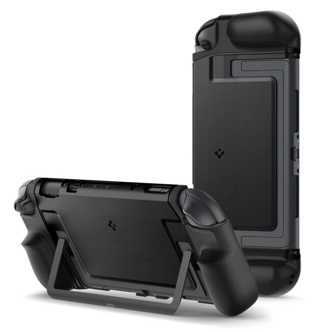 Husa de protectie cu kickstand pentru Nintendo Switch 2 - Spigen Dual Grip –  Negru