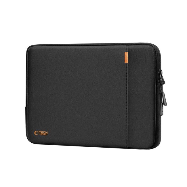 Geantă Premium Ultra-Protejată pentru Laptop 13-14” compatibila Macbook, Lenovo, Microsoft, Acer, HP, Asus – Design Elegant, Materiale Durabile, Protecție Avansată Antişoc, Interior Moale din Microfibră și Compartiment pentru Accesorii, negru