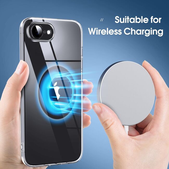 Husa pentru iPhone 16e Anti-Shock 1.5mm, transparent