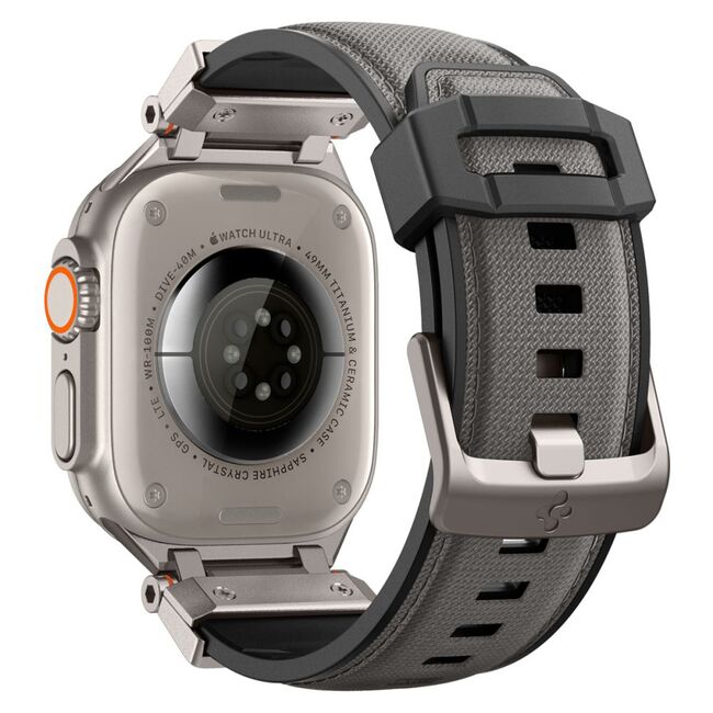 Curea premium pentru Apple Watch 6 / 7 / 8 / 9 / 10 / SE / ULTRA 1 / 2 (44 / 45 / 46 / 49 MM) Spigen - DuraPro Armor - Alb