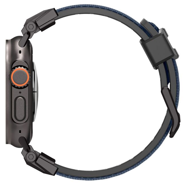 Curea premium pentru Apple Watch 6 / 7 / 8 / 9 / 10 / SE / ULTRA 1 / 2 (44 / 45 / 46 / 49 MM) Spigen - DuraPro Armor - Albastru