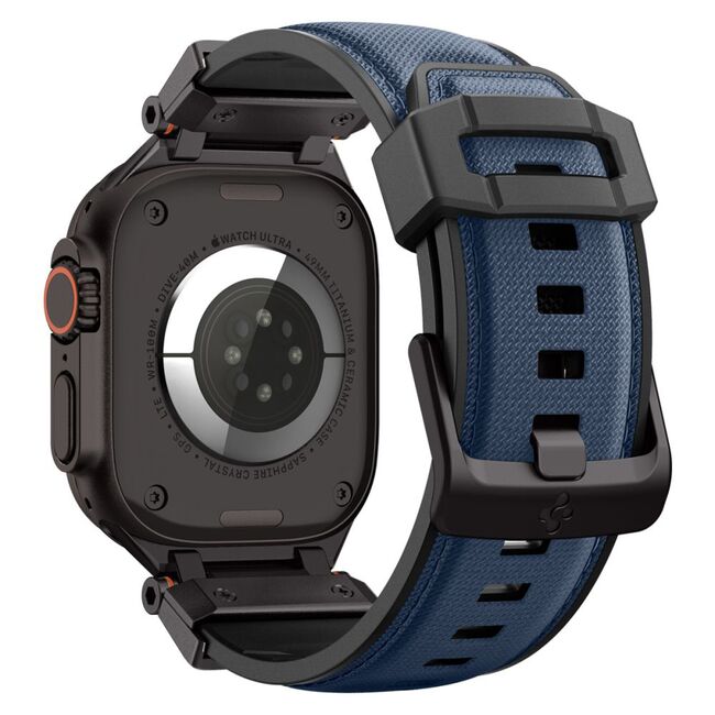 Curea premium pentru Apple Watch 6 / 7 / 8 / 9 / 10 / SE / ULTRA 1 / 2 (44 / 45 / 46 / 49 MM) Spigen - DuraPro Armor - Albastru