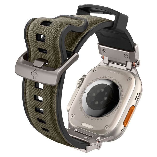 Curea premium pentru Apple Watch 6 / 7 / 8 / 9 / 10 / SE / ULTRA 1 / 2 (44 / 45 / 46 / 49 MM) Spigen - DuraPro Armor - Verde