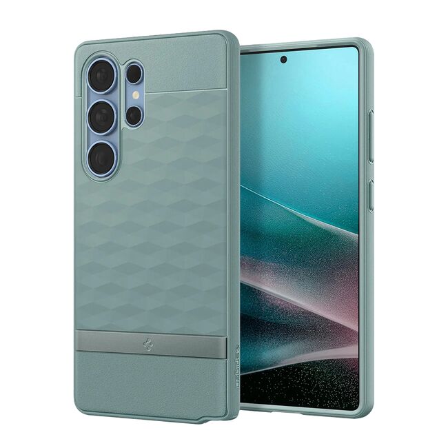 Husa pentru  Samsung Galaxy S25 Ultra Spigen - Caseology Parallax MagSafe - Verde