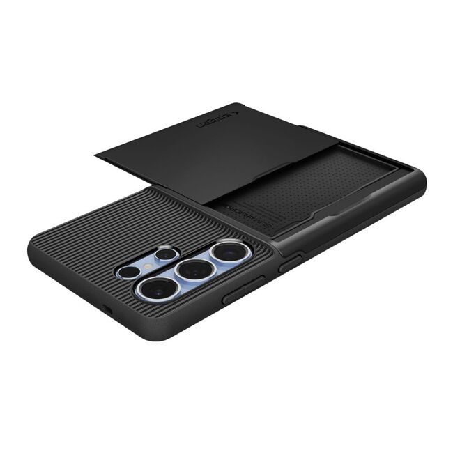 Husa pentru  Samsung Galaxy S25 Ultra Spigen - Slim Armor MagSafe - Negru