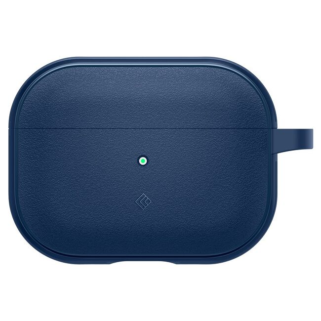 Husa pentru Airpods Pro 1 / 2 Spigen - Protection Case Caseology Vault, ir Space Technology, Aluminum Holder - Albastru